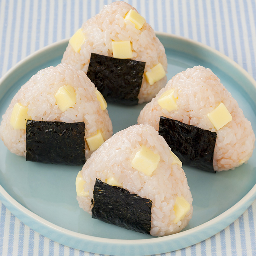 たらことチーズのおにぎり とっておきレシピ キユーピー たらことチーズのおにぎり とっておきレシピ キユーピー