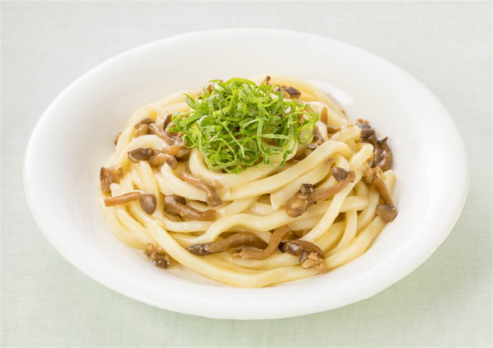 青じその和風きのこうどん