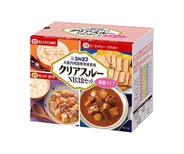 ジャネフ　クリアスルーNB3食セット　増量タイプ