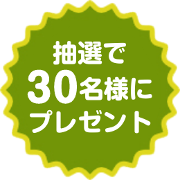 抽選で30名様にプレゼント