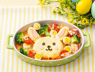 マッシュポテトうさぎのイースタードリア