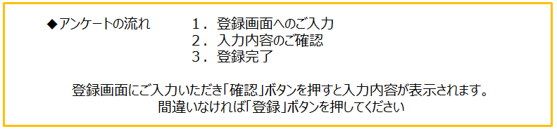 応募までの流れと個人情報の管理について