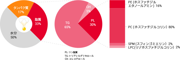 卵黄の組成