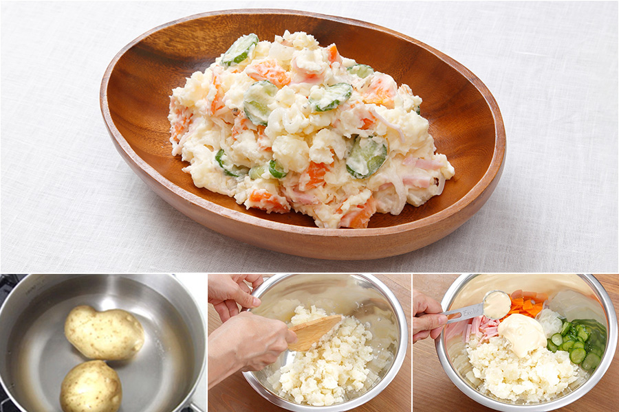 ポテトサラダの基本レシピ