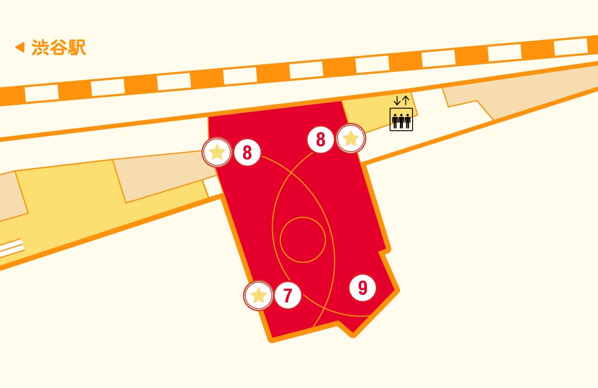 にぎわいSTAGE マップ