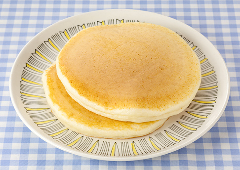 卵を使わない！ホットケーキ