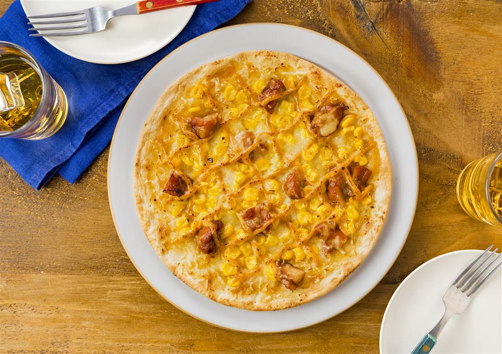 写真：ＢＢＱマヨチキンピザ