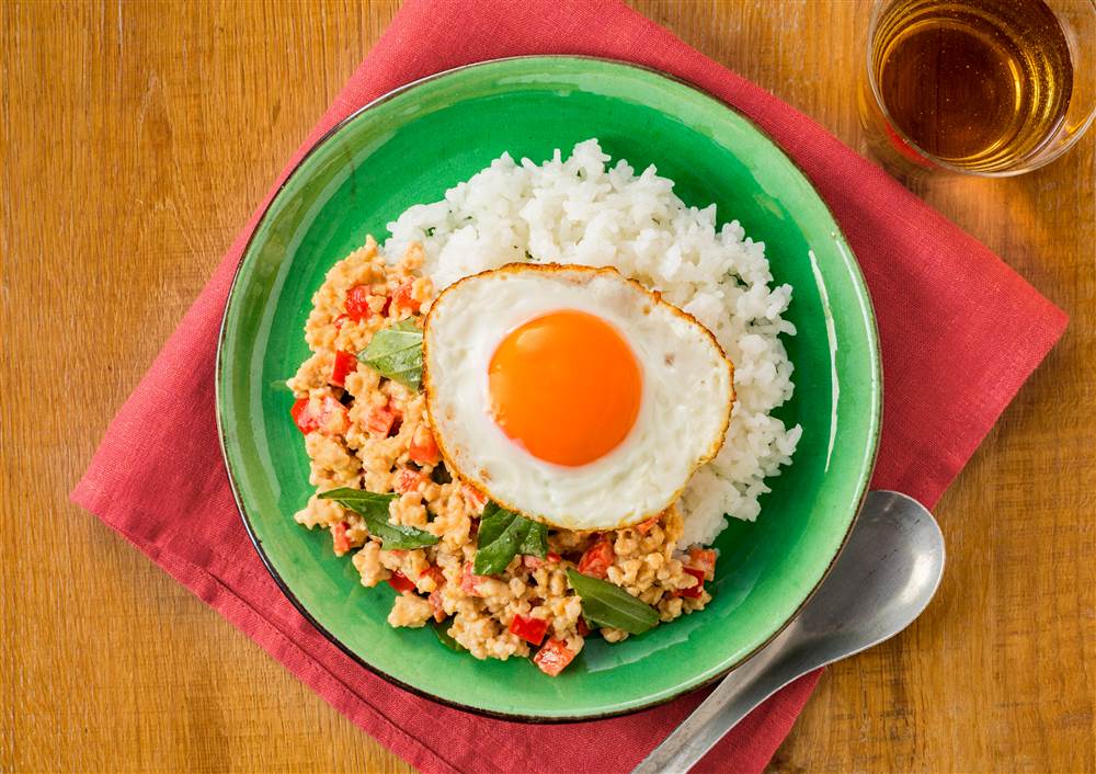 写真：スイチリマヨのガパオ風ご飯