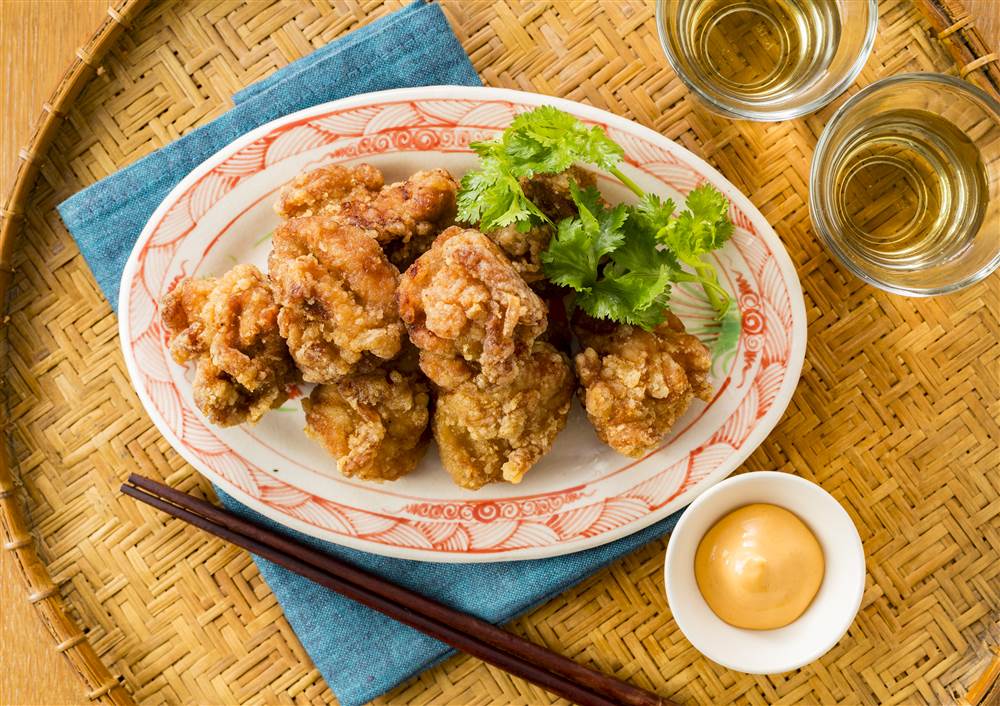 写真：鶏のから揚げ　スイチリマヨ