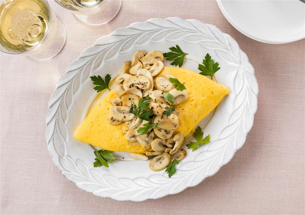 写真：トリュフマヨオムレツ