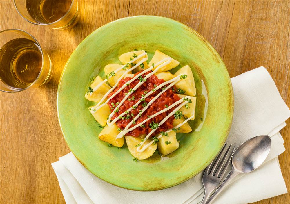 写真：アイオリマヨでパタタス・ブラバス風