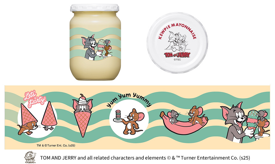 キユーピーマヨネーズ・トムとジェリー（瓶） | 商品情報