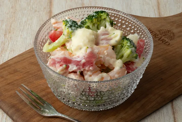 えびとブロッコリーのレモンタルタルサラダ