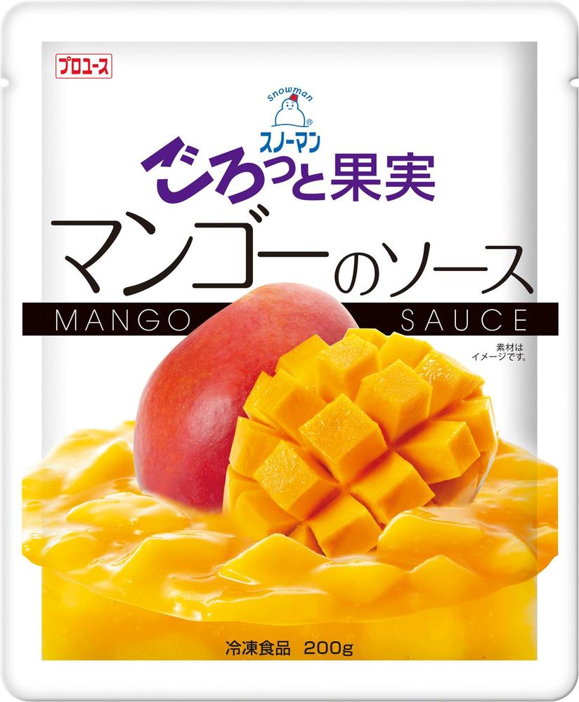 ごろっと果実 マンゴーのソース