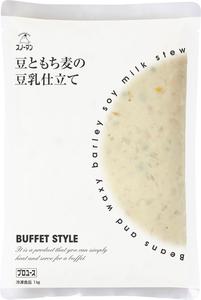 スノーマン　豆ともち麦の豆乳仕立て