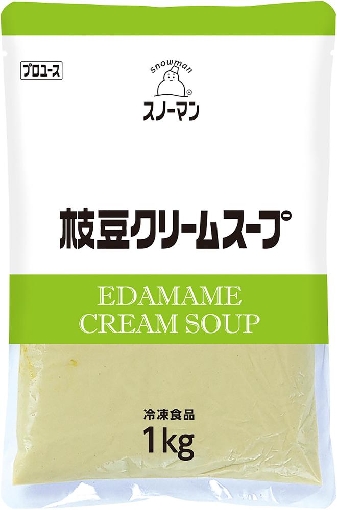 枝豆クリームスープ