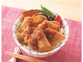 紙カツ丼　和風香味だれ