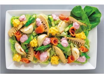 春野菜の具沢山コールスローサラダ